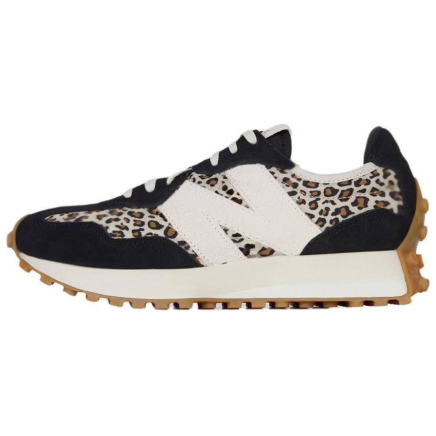 

New Balance Nb 327 Cheetah Удобные Универсальные Низкие Повседневные Кроссовки для Бега Женские кроссовки Черные WS327RCP 36