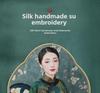 Șal Cheongsam Exquis din Mătase de Dud Brodată pentru Femei