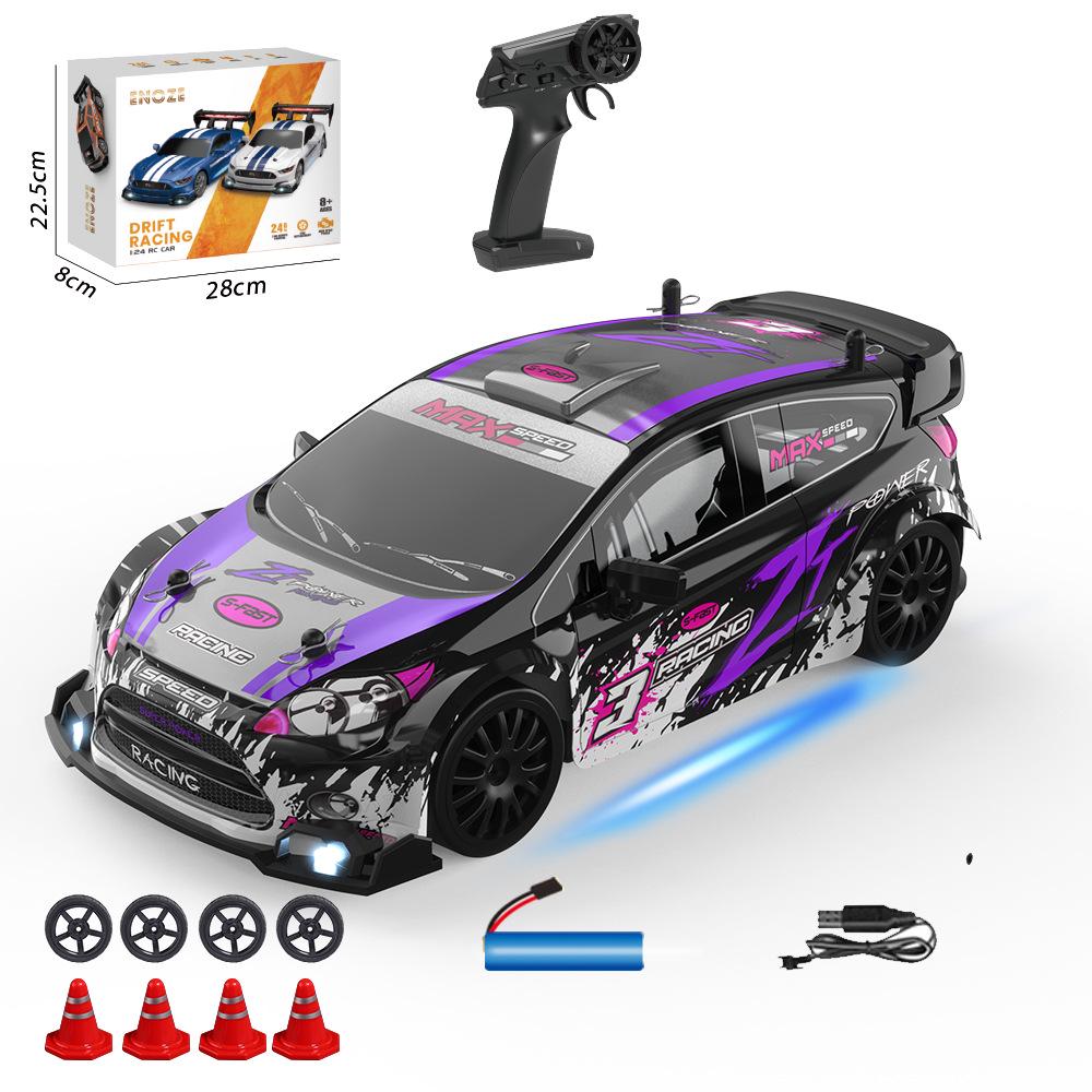 1:14 Scale RC High-Speed Drift GTR Sports Car - 4WD, Lights, Remote Controlled Racing Toy for Boys