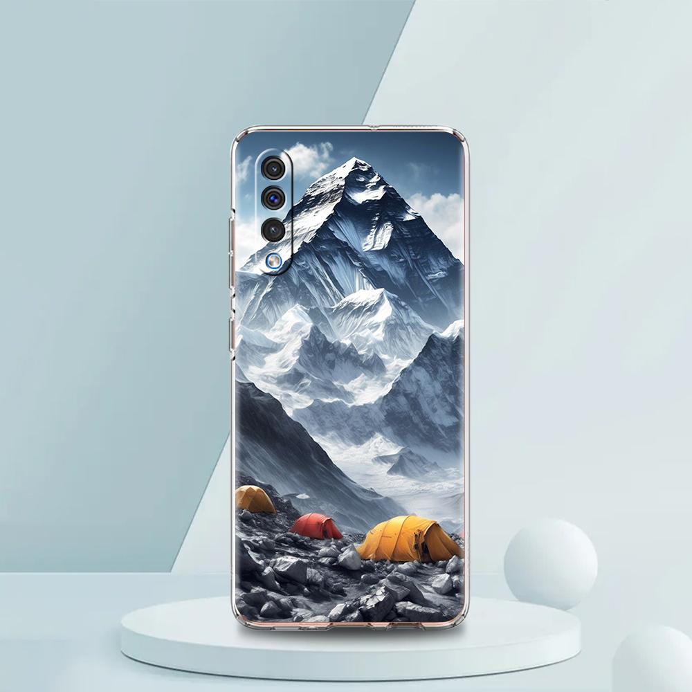 Everest Mountain World First Phone Case For Samsung A16 A14 A12 A22 A32 5G A34 A42 A52 A54 A50 A70 A30 A40 A20E A02S A04S A06