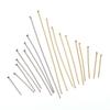50/100Pcs Stainless Steel T-Shape Needle Charm Accessories For DIY Necklace Bracelet Jewelry Making