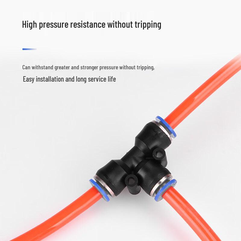 Quick Connect PE Tee Fitting