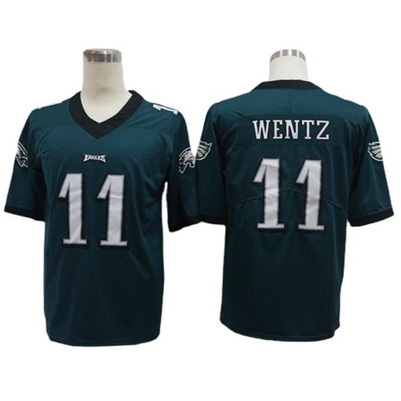 Philadelphia Eagles Retro Embroidered Football Jersey Training Shirt Fan Edition Unisex Adult