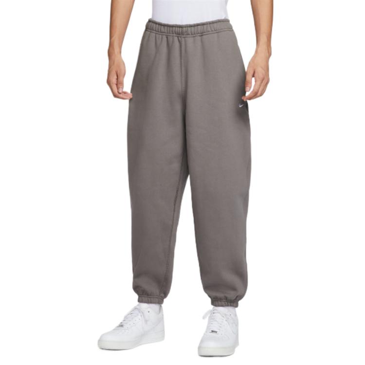 Nike Solo Swoosh Minimalist Comfortable Aesthetic Solid Color Casual Pants Men Bottoms HV1089-289