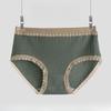 Western Style Panties Made of Pure Cotton Breathable Mid Waist Antibacterial and Traceless Triangular Women’s Panties