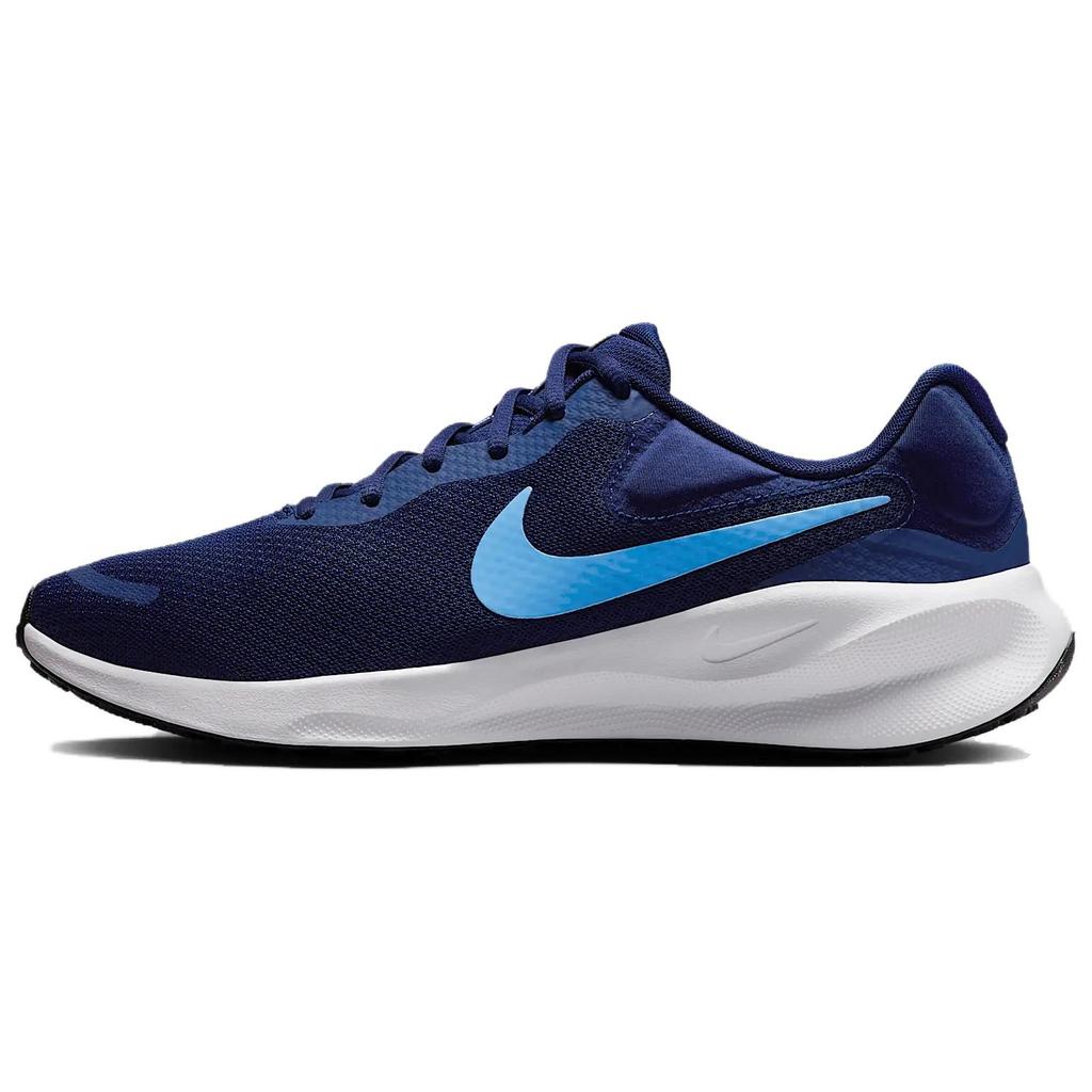 Nike REVOLUTION 7 Low top Casual City Commuting Running Shoes Men's Blue FB2207-406