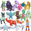 18 Styles Plush Toy Shiny Mega Lucario Corviknight Tinkaton Skeledirge Cinderace Zeraora Furret Grovyle Toys Gifts