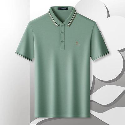 MONTAGUT Herren Polo-Shirt aus Seidenmischung mit Kühleffekt