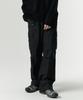 Musinsa Standard [City Leisure] Wide Belted Cargo Pants [Black]