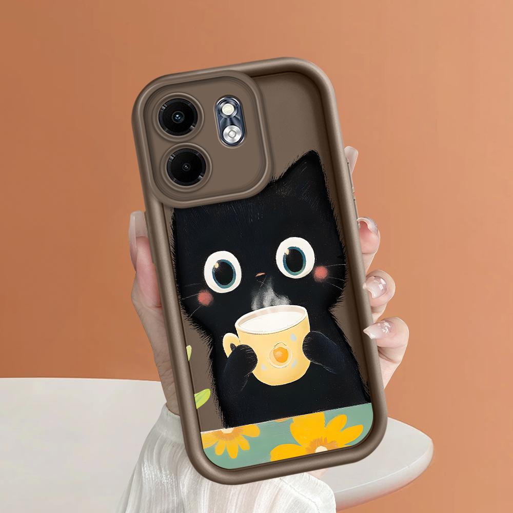 Soft Silicone Phone Casing Full Cover Camera Shockproof Protection Case for Huawei Honor Infinix Tecno iPhone Motorola Google