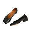 Fashion Spring Women Low-heel Split Toe Shoes Soft Leather Shallow Slip On Women Mary Janes Single Shoes Tabis Retro Ballet Shoes
