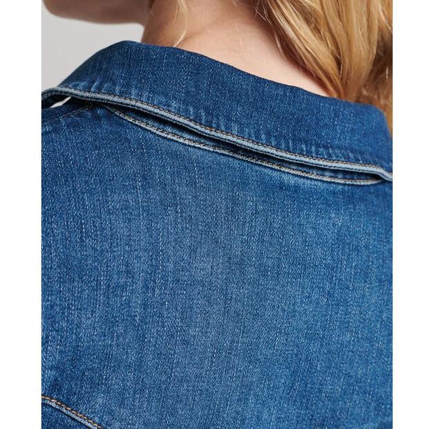Superdry Vintage Denim Western рубашка