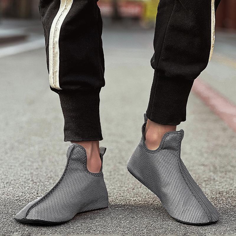 MAEDEF Νέα Αθλητικά Παπούτσια Ανδρικά Casual Ψηλά Παπούτσια Εξωτερικού Χώρου Άνετα Αναπνέοντα Αθλητικά Παπούτσια Αντιολισθητικά Ελαφριά Παπούτσια για Άνδρες