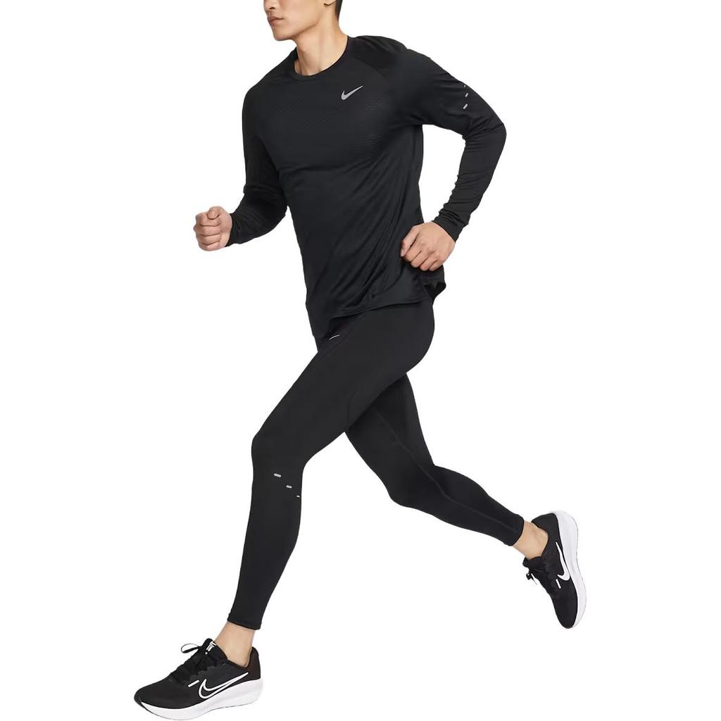 Nike Dri-Fit Stride Unifarben Feuchtigkeitstransportierend Atmungsaktiv Lauf-Tights Herren Unterteile IF2053-010
