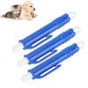 3Pcs Pet Lice Remover Flea Clip Tick Tweezers Mites Picker Tool for Dogs Cats GeneralBlue