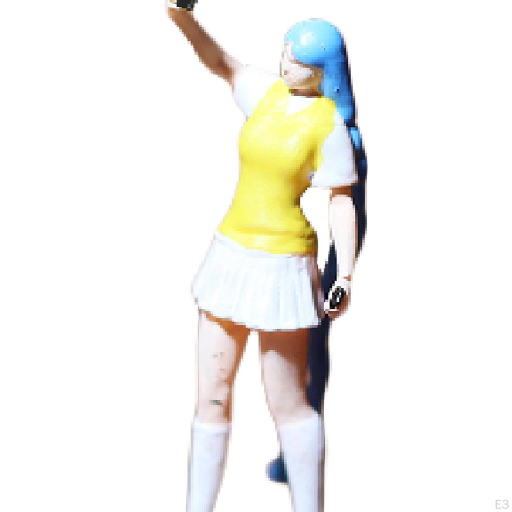 1/64 Figures Model Mini Doll Dioramas Tiny People Hand Painted Figurines