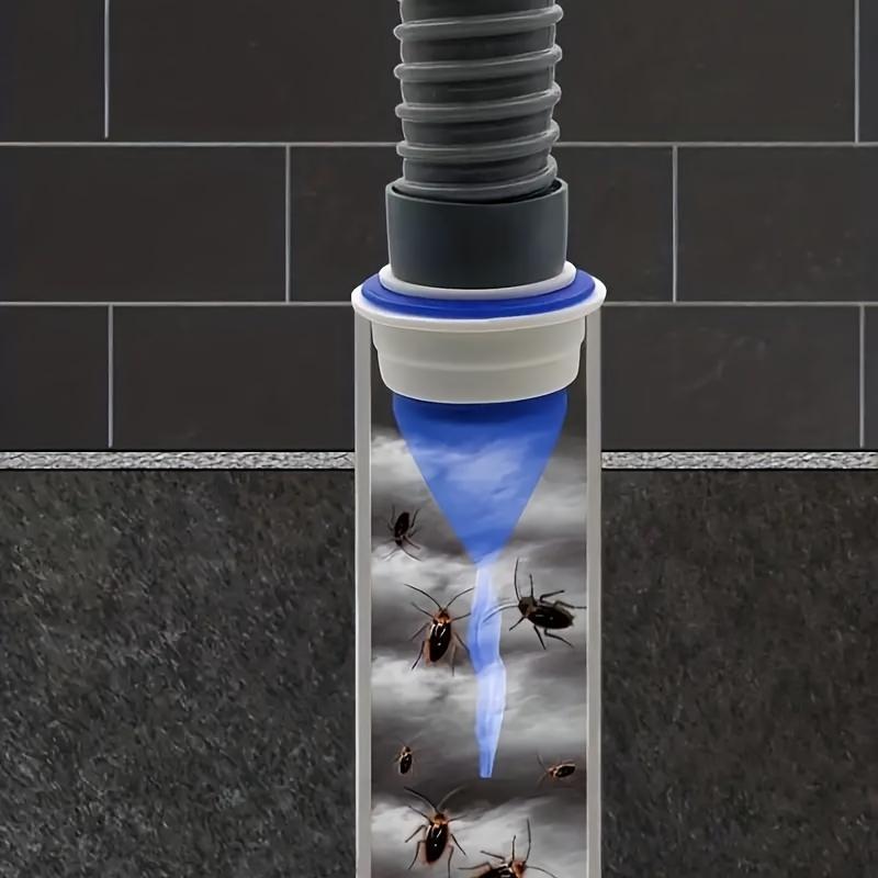 1 ks Jádro podlahové vpusti proti zápachu Námořnická modř Kryt vpusti Kulatý sprchový odtok Jednosměrný ventil Ochrana proti hmyzu Koupelnové doplňky