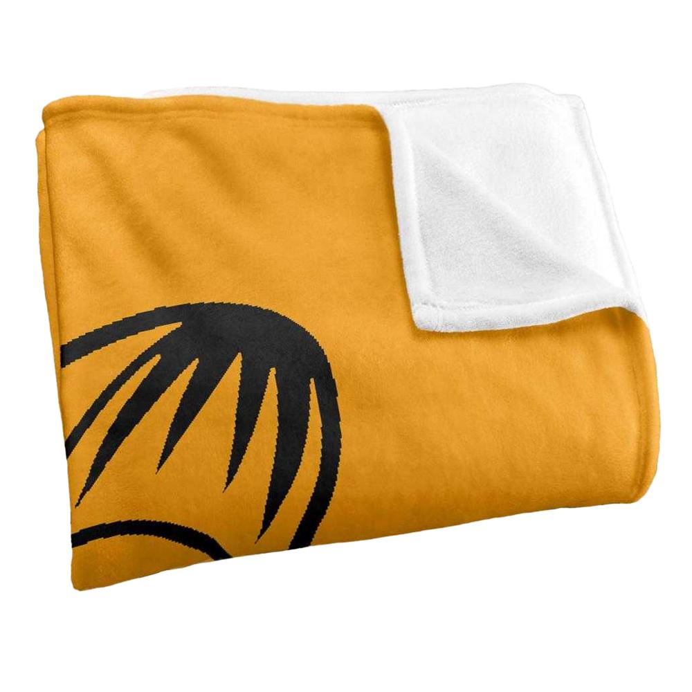 Garfield Silky Big Head Supersoft Blanket