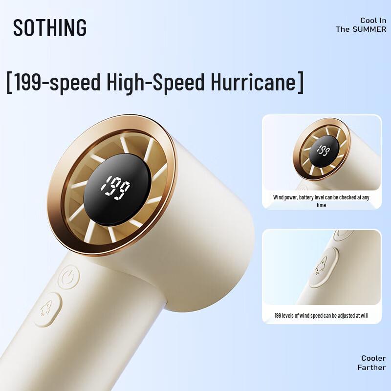 SOTHING Rocket Gear Portable Handheld Mini Fan