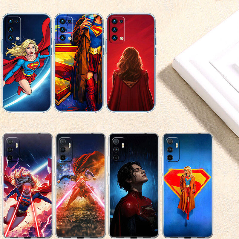RT28 Supergirl Case for Motorola E7 G6 G7 G8 G9 Plus Power Play G10 G20 G04 E30 E40 E22 E20 E13 E15 G22 G23 G05 G75 G35 G55