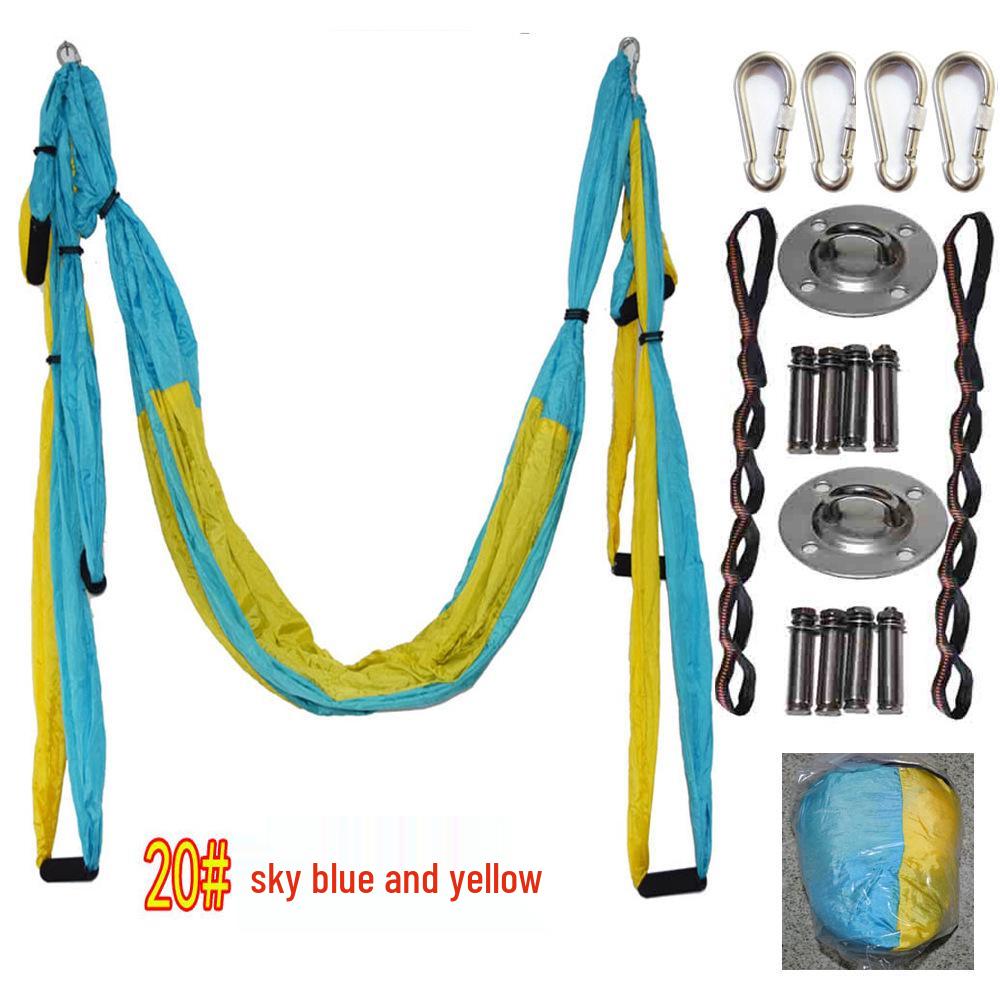 Sada hamaky pro aerial jógu: 6-úchytkový neelastický nylon pro inverzi a fitness