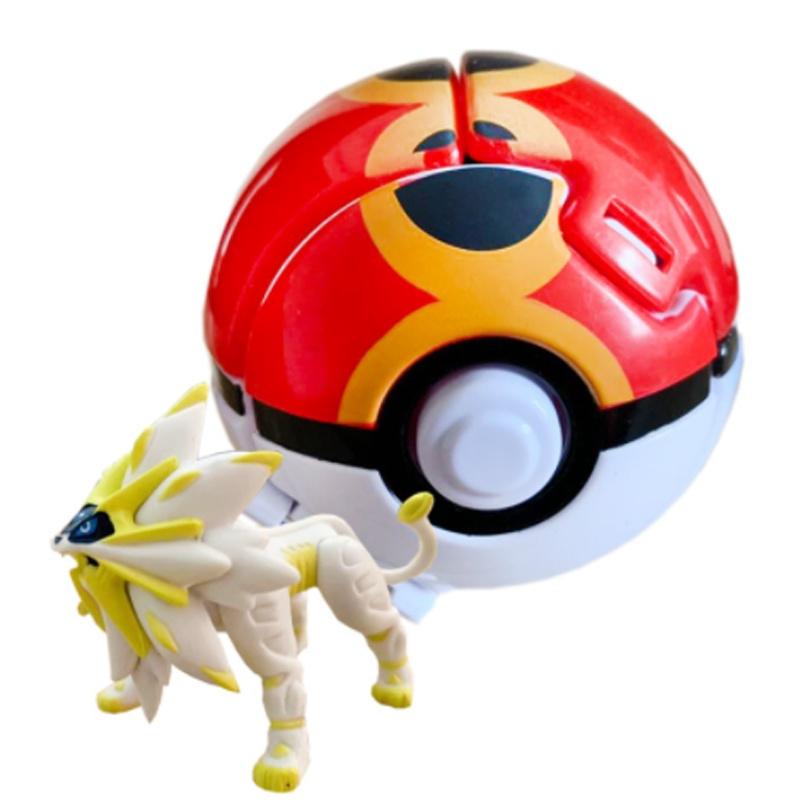 Mon Action Figure Model Toys Pikachu  Charmander Rockruff Litten