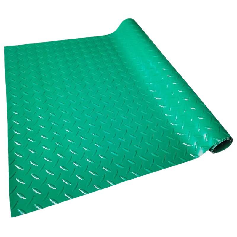 PVC Oxford Non-Slip Mat: Thickened, Wear-Resistant, Waterproof, and Moisture-Proof for Workshops, Warehouses, Corridors, and Restaurants.
