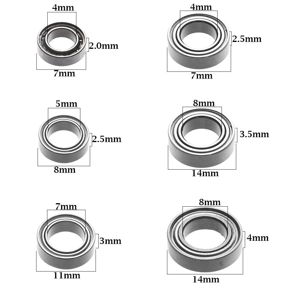 Durable Import Smooth Stainless Steel Reel Accessory Fishing Sealed Bearings Fishing Reel Bearing