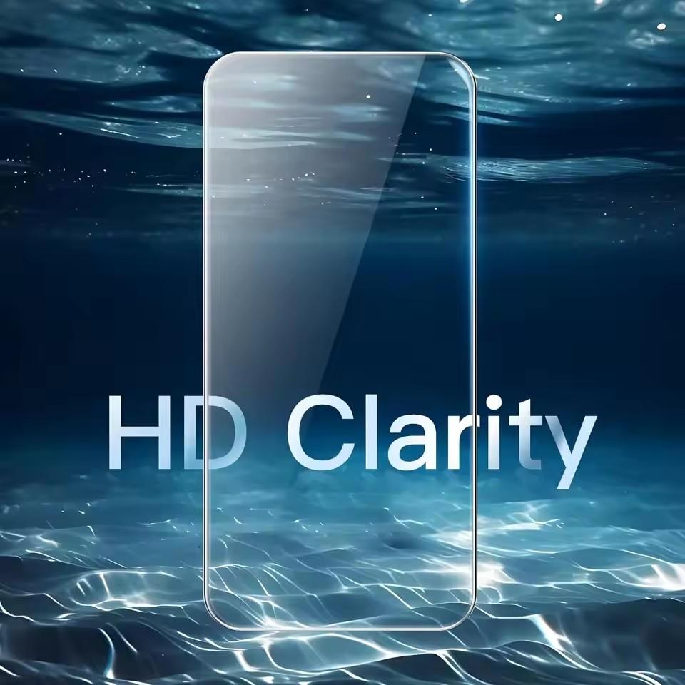 4 ks Skleněná ochrana obrazovky Pouzdro na telefon pro iPhone 17 Air 16 15 14 13 12 11 Pro Max Mini XS XR X 8 7 Plus IPones Přední kryt