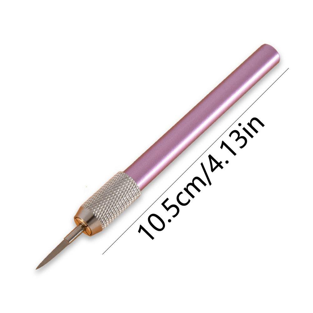 Steel Triangular Scribing Cutter Curved Edge Panel Line Tool Plastic Engraving Tool  Flash Removal