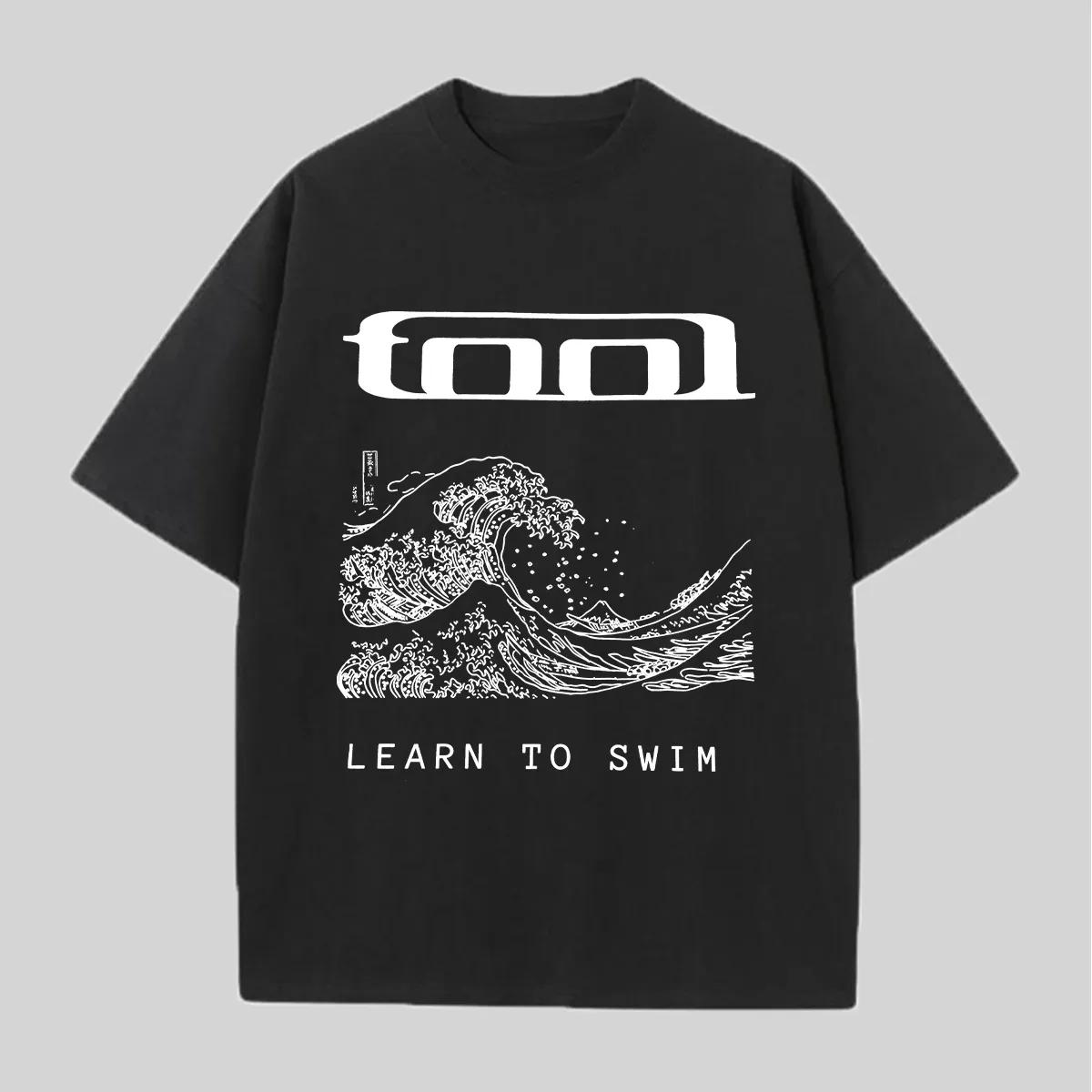 

Tool Learn To Swim Printed 2026 Unisexs TShirt Unisex ONeck Cotton Short Sleeve Y2k Oversized Popular Fashion Exclusive Tee M