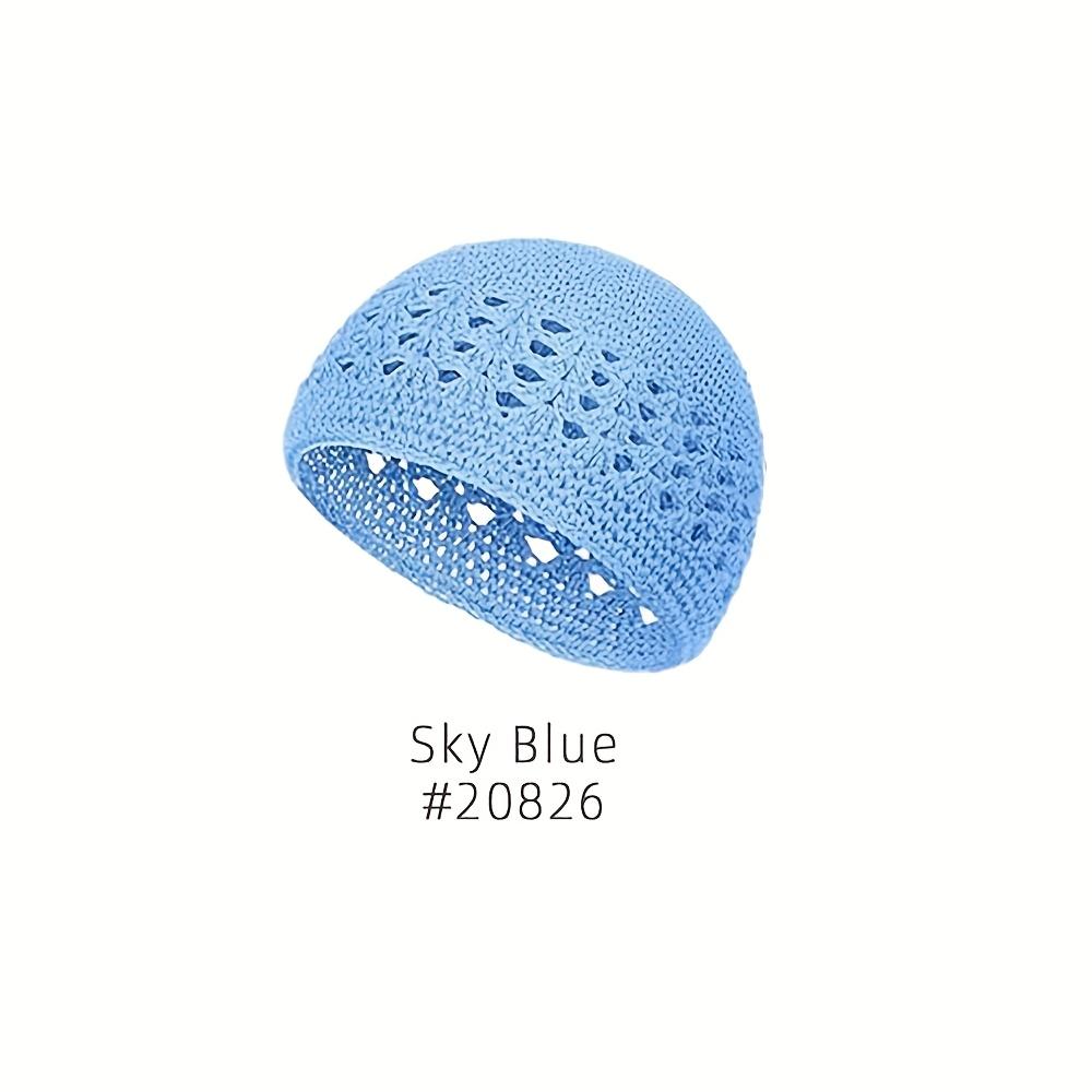 

Дышащие кружевные шапочки для волос, эластичные вязаные шапки-бини, вязаные вручную сетки для волос.