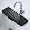 Long Size Silicone Soap Drain Pad Multifunctional Storage Mat Bathroom Soap Household Daily Storage Cushion  Soap Container