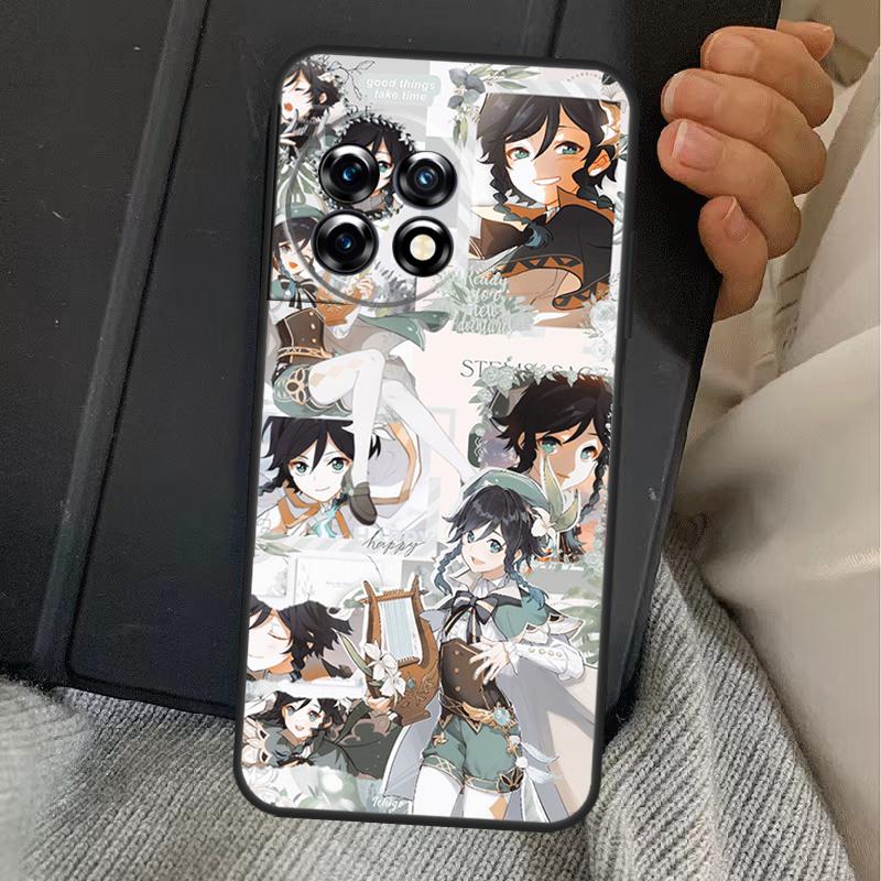 Genshin Impact Venti Case For OnePlus 15 13T 13 12 11 13R 12R 10R 10T 8T OnePlus Nord 5 CE 3 4 Lite N20 N30 Cover