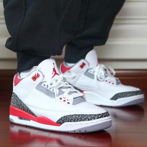 Air Jordan 3 Retro Fire Red Jordan 3 Fire Red AJ3 Fire Red DN3707-160