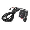 Electric Thumb Throttle Speed Controller 48V 15DX Finger Throttle Accelerator with Power Indicator