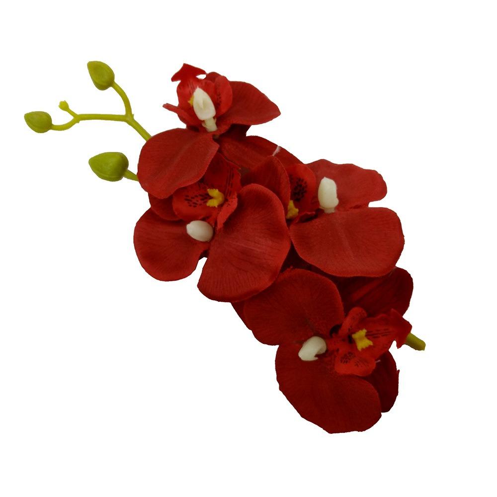 Korean Style Orchid Flower Hairpin Butterfly Orchid Bohemia Duckbill Clip  Wedding Decoration