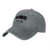 BAD OUnisexS Gewaschene Baumwoll-Baseballkappe Mit Used-Look Schwarzes Logo Verstellbare Passform für den täglichen Gebrauch Fans