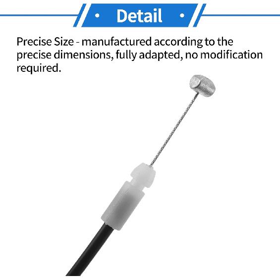 Hood Latch Release Cable for Honda Accord 2008-2013 No.74130TB0H01 Engine Hood Release Cable 1 Pcs