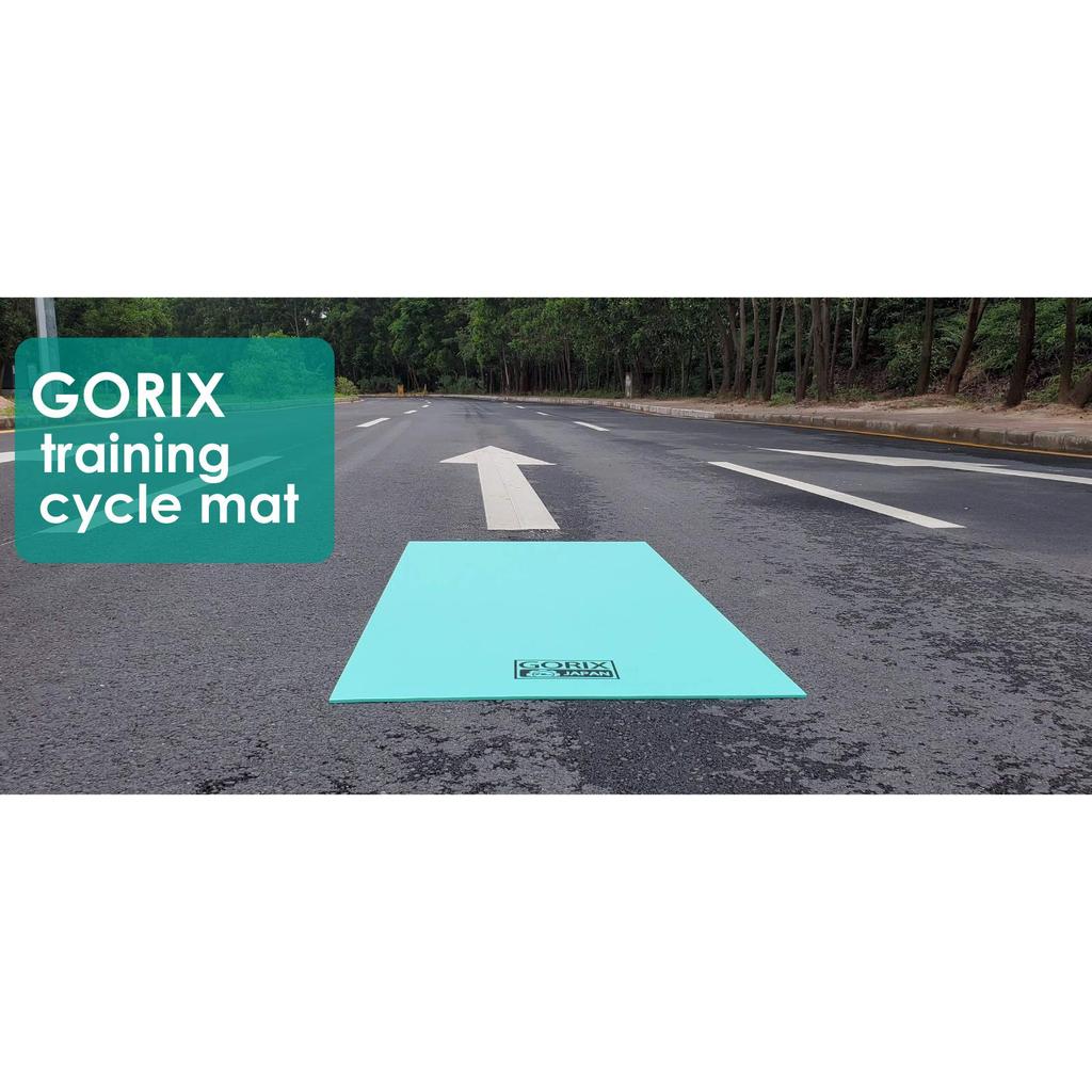 GORIX Training Mat Bicycle Floor Protection [Vibration-proof, Sound-proof, Mat] (GX-MAT) (Matte Black)