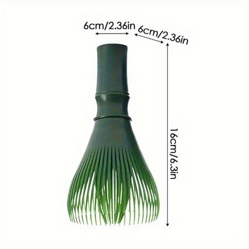 1PC Resin Matcha Whisk Chasen Brush Tools for Matcha Green Tea Powder Reusable Powder Whisk with Whisk Holder Tea Ceremony.