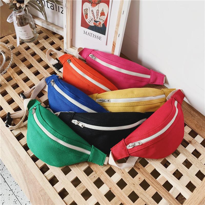 Stylish Korean Version Children's Shoulder Bag Cute Mini Waist Bag For Kids