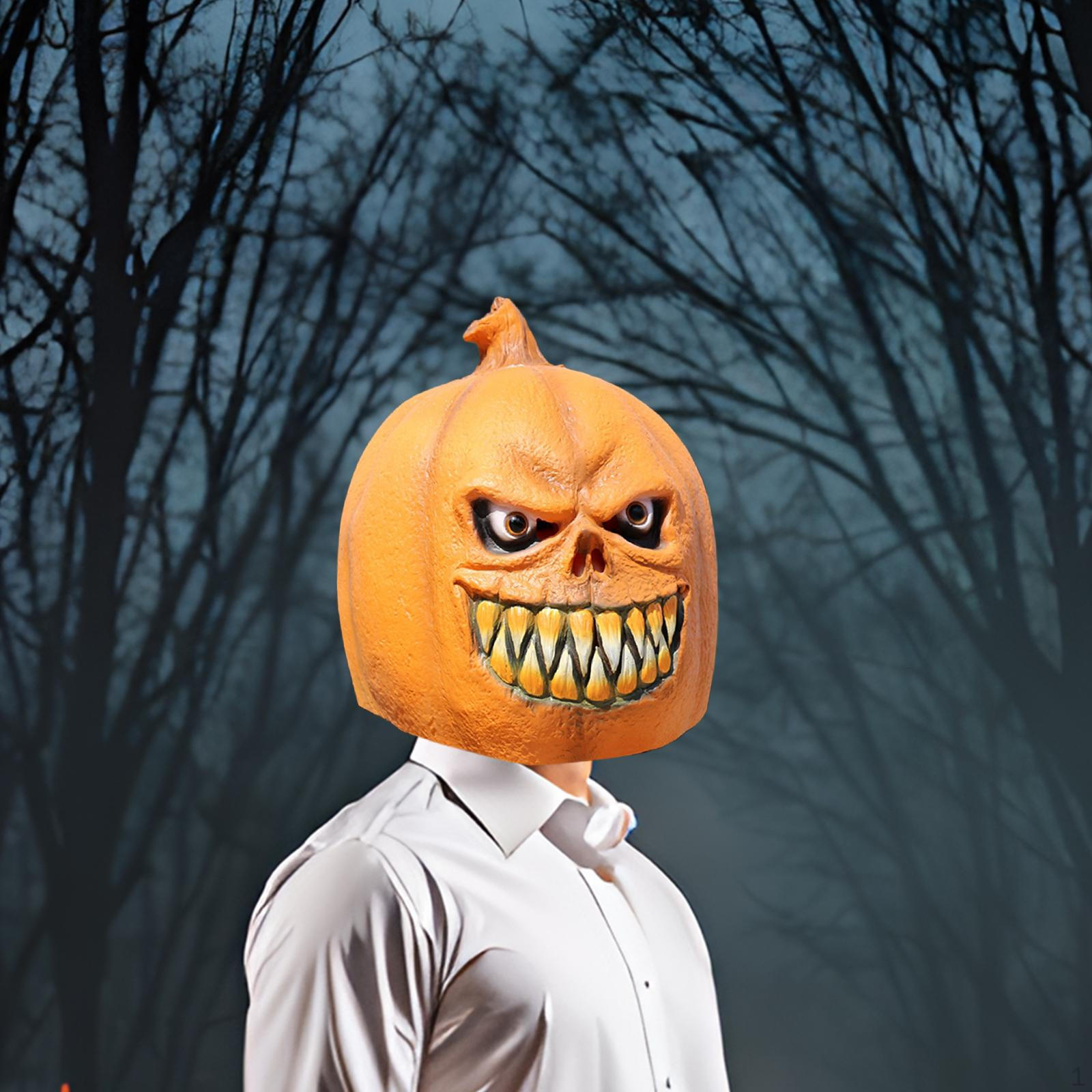 

Маска на голову на Хэллоуин, головной убор для костюмов для вечеринок, маскарадная маска тыква для фотореквизита, карнавала,