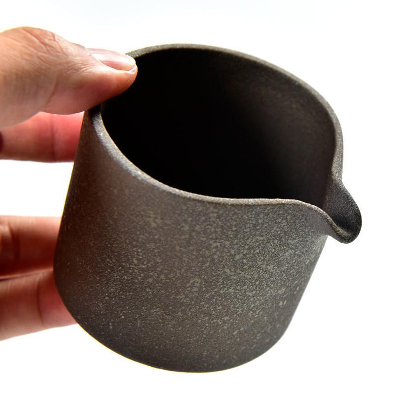 Coarse Pottery Fair Cup Tea Sea Kiln Change Ceramic Tea Dispenser Uniform Cup Kung Fu Japanese Fair Cup