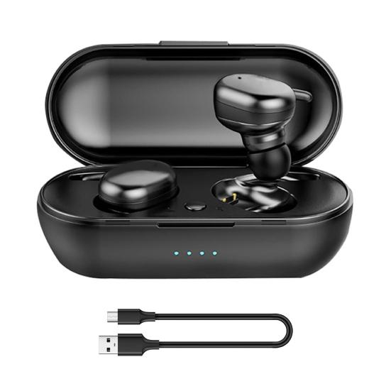 Wireless Earphones Poratable Smart Touch Rechargeable Bluetooth-compatible 5.0 In-ear Headset for Running