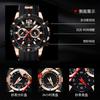 BINBOND Men's Watch Men's Luminous Men's Student Electronic Watch Mechanical Wind Sports Waterproof Quartz