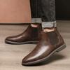 Fashion 40~46 Men Chelsea Boots Brand Retro Comfortable 2024 Fashion Men Boots