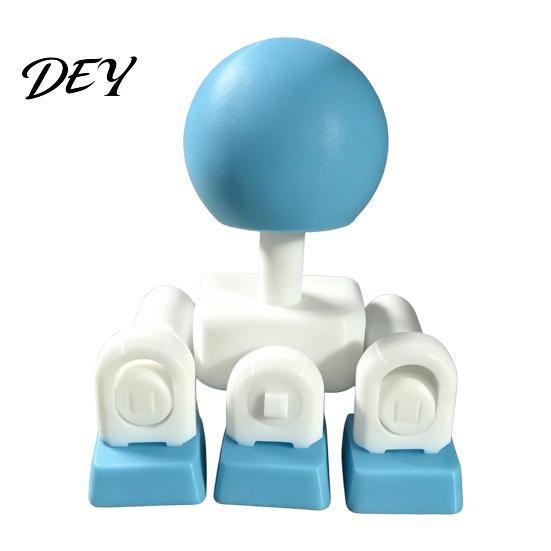 Handcrafted Gaming Art Keyboard Joystick Keycap, DIY 3D Printed Arcade Fighting Stick Adapter for Console Decoration WASD Keys, In-Game Movement