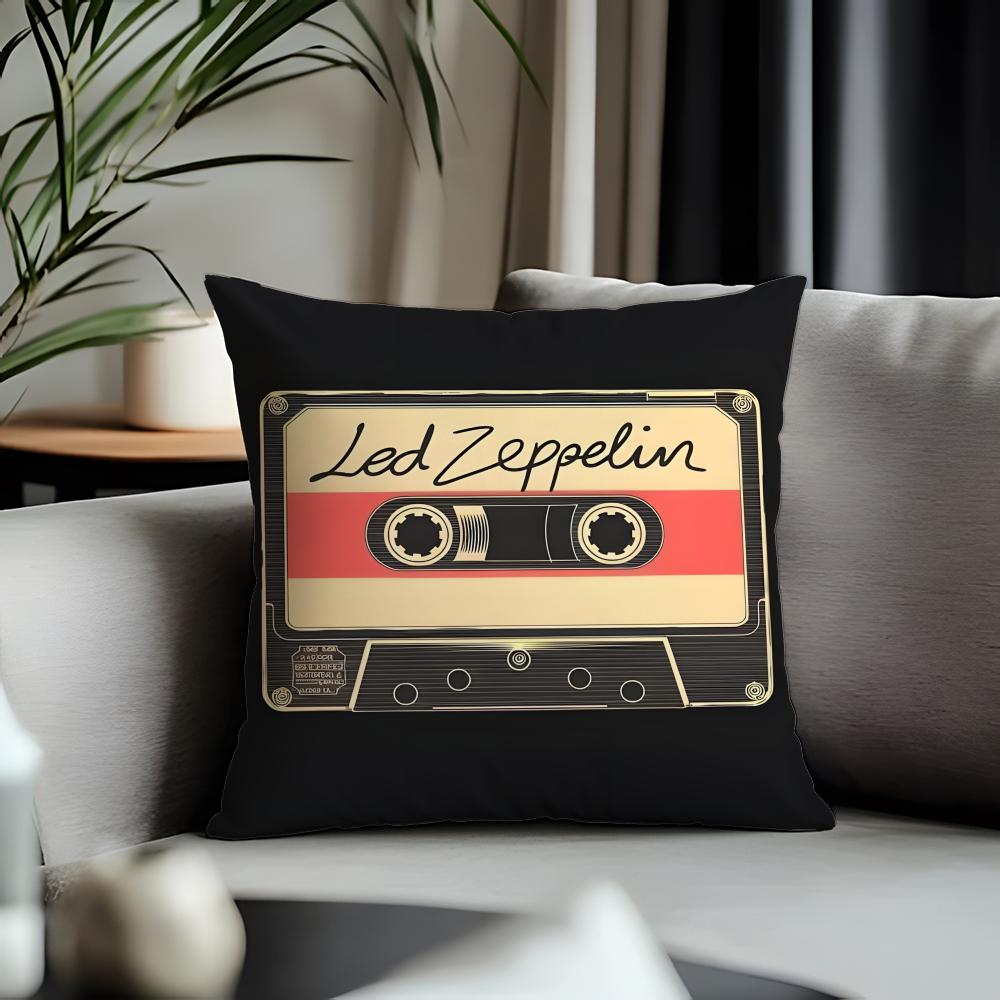 Trending MMmusic Tapeful Cushion Cover Antidustmite Pillowcase Invisible Zipper Silky Short Plush Sofa Cushion Cover