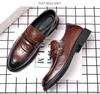 Pánské společenské boty z pravé kůže, vysoce kvalitní, formální, oxfordské, pánské kožené boty, mokasíny, zapatos hombre